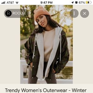 ISO Roolee hooded shacket